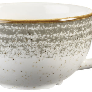 Cappuccino Tasse Studio Prints Stone Grey; 227ml, 9.5x5.5 cm (ØxW); jasny szary/brązowy; okrągły; 12 sztuka / opakowanie