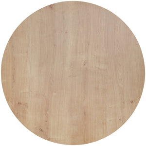 blat Duneo okrągły; 100x2.5 cm (ØxW); dąb/naturalny; okrągły