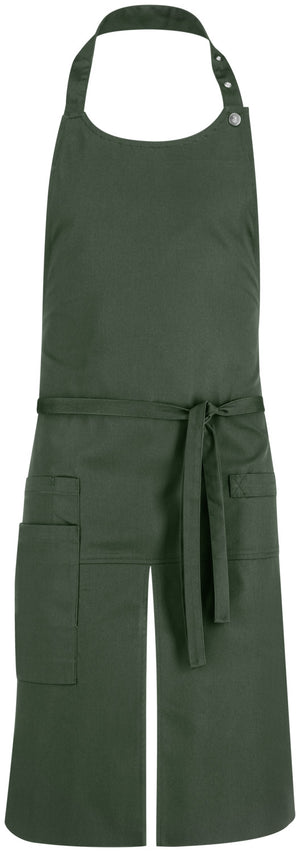 Latzschürze Juno 88x80 cm (LxB); 88x80 cm (DxS); ciemna oliwka