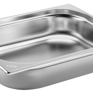 pojemnik GN Basic 44958; Größe GN 1/2, 4000ml, 32.5x26.5x6.5 cm (DxSxG); srebro