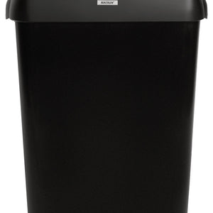Abfallbehälter Katrin 50 l mit Abdeckung; 28x42x57.5 cm (DxSxW); czarny