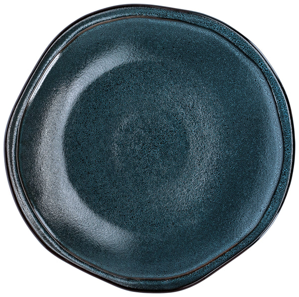talerz płaski Mare; 27.5x3 cm (ØxW); niebieski; okrągły; 4 sztuka / opakowanie