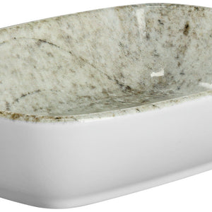 Schälchen Gironia rechteckig; 200ml, 16.5x12x4 cm (DxSxW); taupe; 6 sztuka / opakowanie