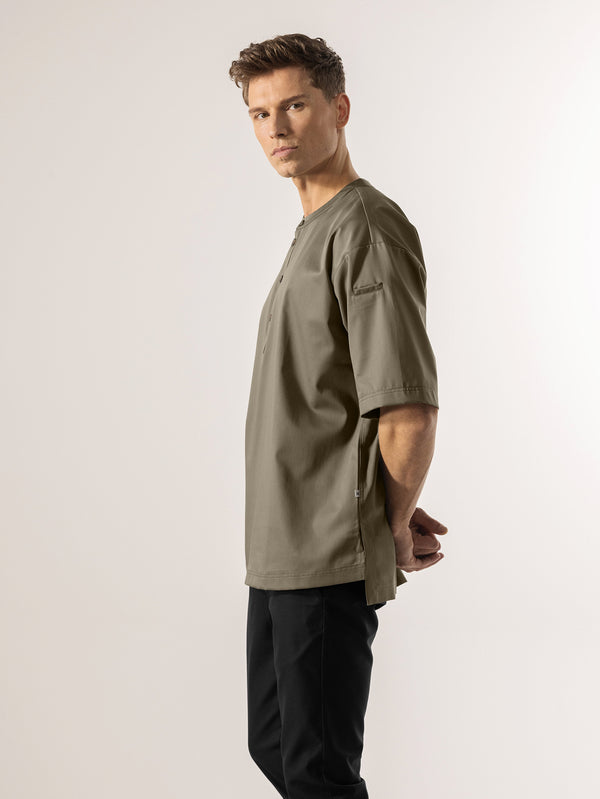 Kochshirt Gorgio; Kleidergröße XL; oliwka