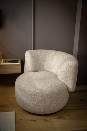Loungesessel Tesilo 3-Sitzer; 90x86x75 cm (SxGxW); siedzisko taupe