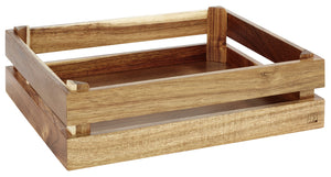 pojemnik specjalny GN; Größe GN 1/2, 35x29x10.5 cm (DxSxW); jasny brązowy; prostokątny