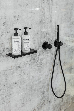 Pumpspender V-Touch Mountain Spa für Duschgel & Shampoo; 400ml; transparentny; 15 sztuka / opakowanie