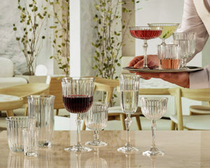 Coupeglas Joy mit Rillen; 245 ml