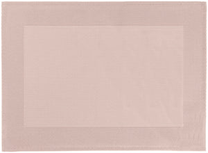 podkładka na stół Puris; 33x45 cm (SxD); rosé; 2 sztuka / opakowanie