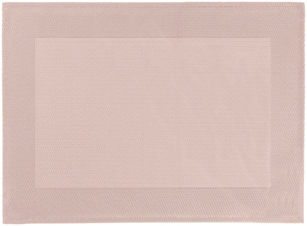 podkładka na stół Puris; 33x45 cm (SxD); rosé; 2 sztuka / opakowanie