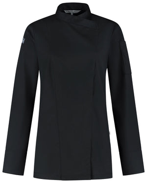 Damenkochjacke Arlette; Kleidergröße 2XL; czarny