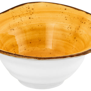 miska Nebro organiczna; 480ml, 17x6.5 cm (ØxW); żółty; 6 sztuka / opakowanie