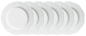 talerz płaski Menuett; 17 cm (Ø); biały; okrągły; 6 sztuka / opakowanie
