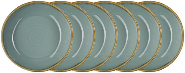 talerz głęboki Glaze; 900ml, 22x4.8 cm (ØxW); niebieski; okrągły; 6 sztuka / opakowanie