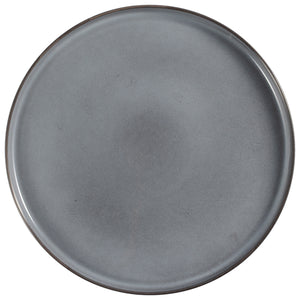 Teller flach Vintage; 28x1.8 cm (ØxW); szary; okrągły; 4 sztuka / opakowanie
