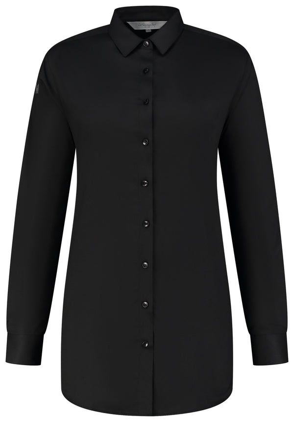 Damenbluse Louise; Kleidergröße L; czarny