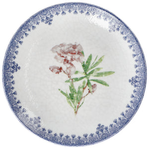 Teller flach  Nonna mit Dekor; 20.5 cm (Ø); niebieski/biały/rosé; okrągły; 6 sztuka / opakowanie