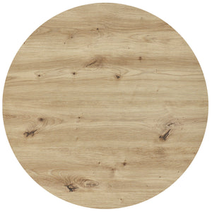 blat Maliana okrągły; 100 cm (Ø); dziki dąb; okrągły