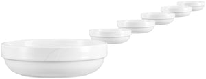 miska Melody; 900ml, 19.5x5.8 cm (ØxW); biały; 6 sztuka / opakowanie