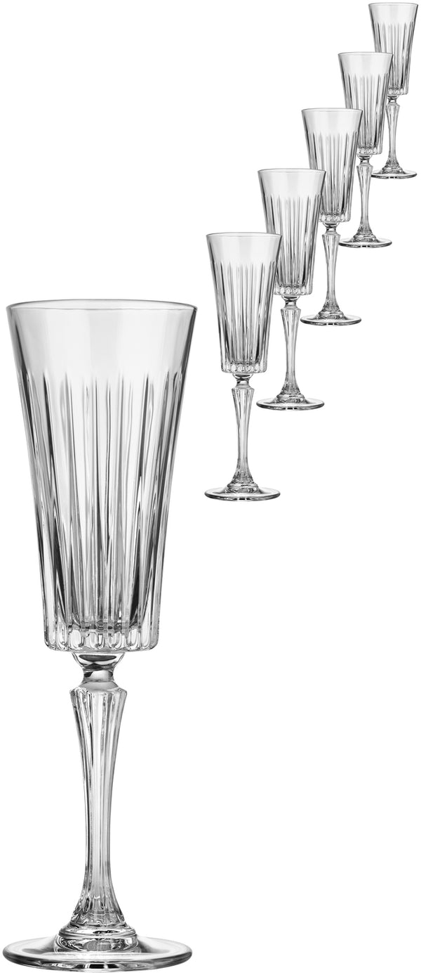 kieliszek do szampana Timeless; 210ml, 7x23.5 cm (ØxW); transparentny; 6 sztuka / opakowanie