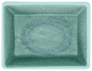 Mini-Schälchen  Torto rechteckig; 70ml, 8.3x6.4x3 cm (DxSxW); turkusowy/niebieski; prostokątny; 6 sztuka / opakowanie