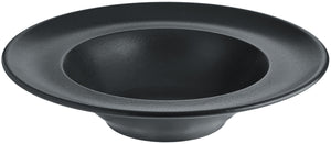 talerz do makaronów Masca; 500ml, 26.5x5.5 cm (ØxW); czarny; okrągły; 6 sztuka / opakowanie