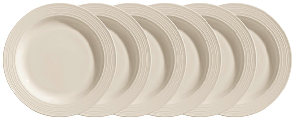 talerz płaski Skyline; 17 cm (Ø); biel kremowa; okrągły; 6 sztuka / opakowanie