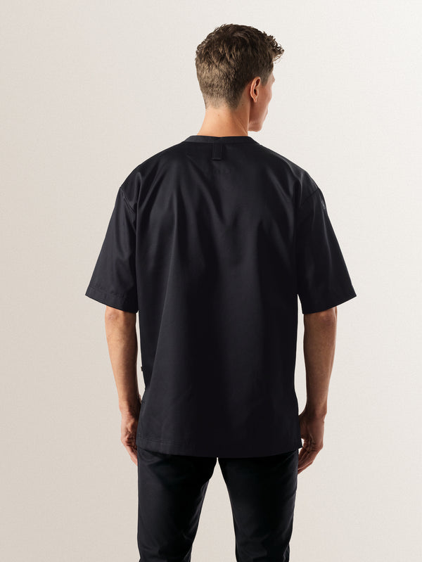 Kochshirt Gorgio; Kleidergröße 2XL; czarny