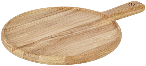 Speisenbrett Morello ohne Dekor; 25x2 cm (ØxW); dąb; okrągły