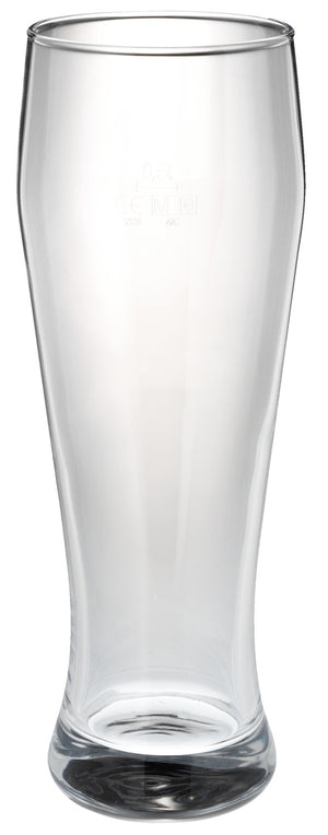 szklanka do piwa Lauta; 665ml, 8.4x23.4 cm (ØxW); transparentny; 0.5 l Füllstrich, 6 sztuka / opakowanie