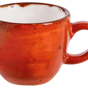 Espresso-Obertasse Nebro; 100ml, 6.2x5.4 cm (ØxW); czerwony; 6 sztuka / opakowanie