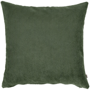 poszewka na poduszkę dekoracyjną Malin Cord; 40x40 cm (SxD); zielony; kwadrat