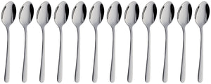 Kaffeelöffel Nizza; 15 cm (D); srebro; 12 sztuka / opakowanie