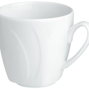 filiżanka do kawy Vilano; 250ml, 7.5x7.7 cm (ØxW); biały; okrągły; 6 sztuka / opakowanie