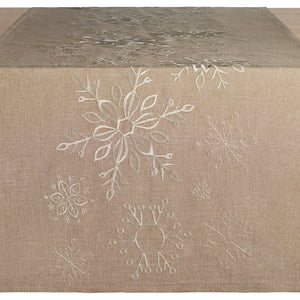 Tischläufer Nova Star; 40x130 cm (SxD); piasek/beżowy