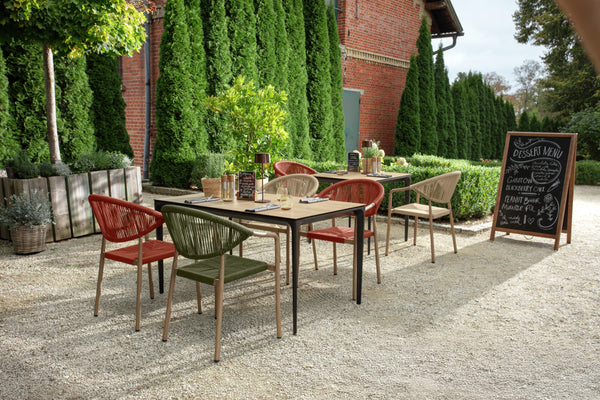 Outdoor-Stuhl Arion; 50x43x85 cm (SxGxW); siedzisko beżowy