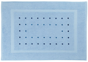 dywanik łazienkowy Noblesse; 50x70 cm (SxD); niebieski