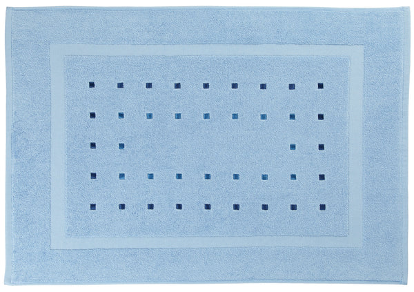 dywanik łazienkowy Noblesse; 50x70 cm (SxD); niebieski