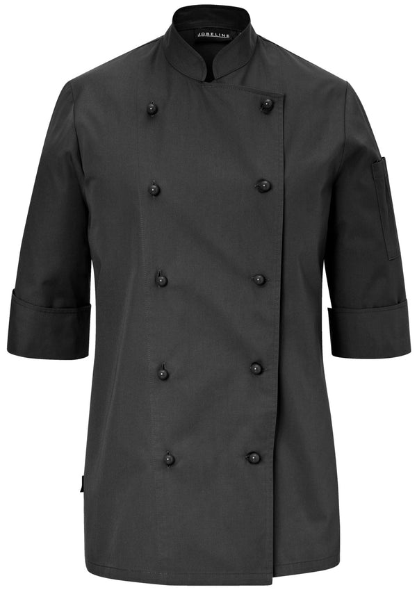 bluza kucharska damska Milan rękaw 3/4; Kleidergröße 54; czarny