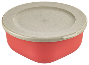 pojemnik do wielokrotnego użytku Connect Box; 700ml, 16.2x15.8x6.5 cm (DxSxW); czerwony; okrągły; 2 sztuka / opakowanie