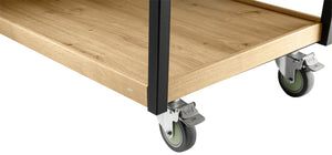 Servierwagen Aterno; 125x58x93 cm (SxGxW); dziki dąb