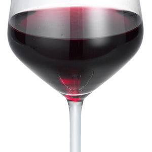 kieliszek do wina różowego Carré ze znacznikiem pojemności; 530ml, 6.5x21.7 cm (ØxW); transparentny; 0.25 l Füllstrich, 6 sztuka / opakowanie