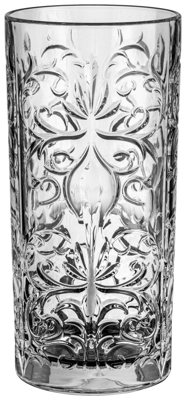szklanka do longdrinków Tattoo; 370ml, 7x15 cm (ØxW); transparentny; 6 sztuka / opakowanie