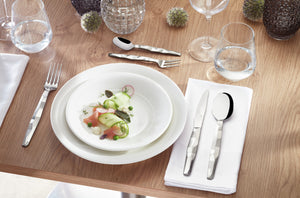 talerz płaski Premiora; 27 cm (Ø); biel kremowa; okrągły; 12 sztuka / opakowanie