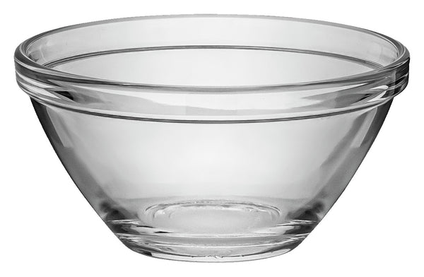 miska szklana Pompei; 100ml, 8x4.5 cm (ØxW); transparentny; okrągły; 6 sztuka / opakowanie