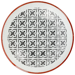 Glasschale  Edora; 2000ml, 18.5 cm (Ø); biały/czarny; 6 sztuka / opakowanie