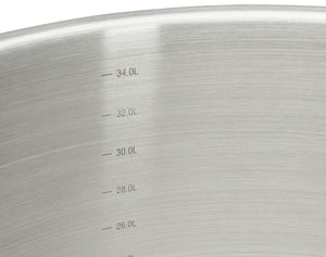 Gemüsetopf Prim Appety; 36 cm (Ø); srebro