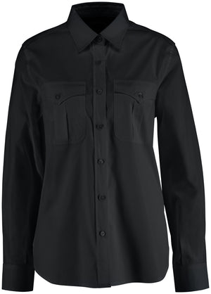 Bluse Langarm Marlon Regular Fit; Kleidergröße 42; czarny