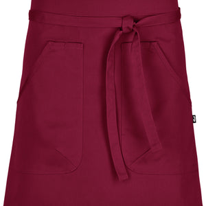 Schürze Gabo 45x80 cm (LxB); 45x80 cm (DxS); bordo