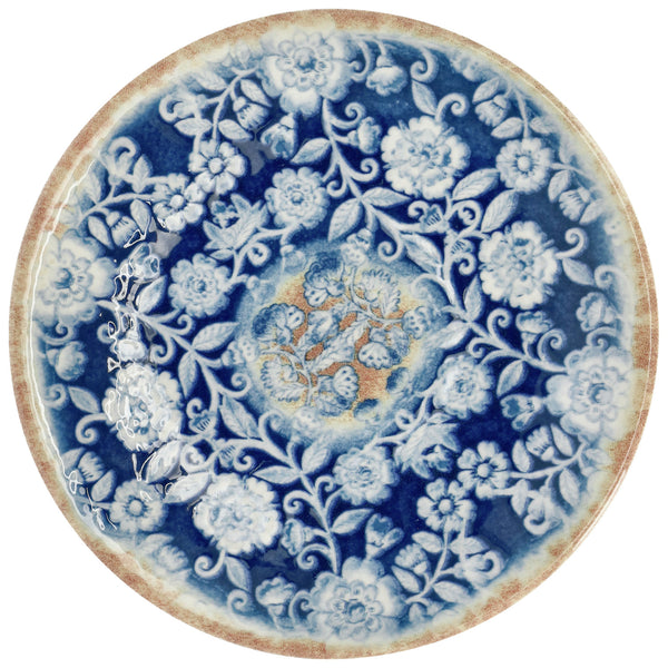 talerz płaski Nostal; 25 cm (Ø); niebieski; okrągły; 6 sztuka / opakowanie